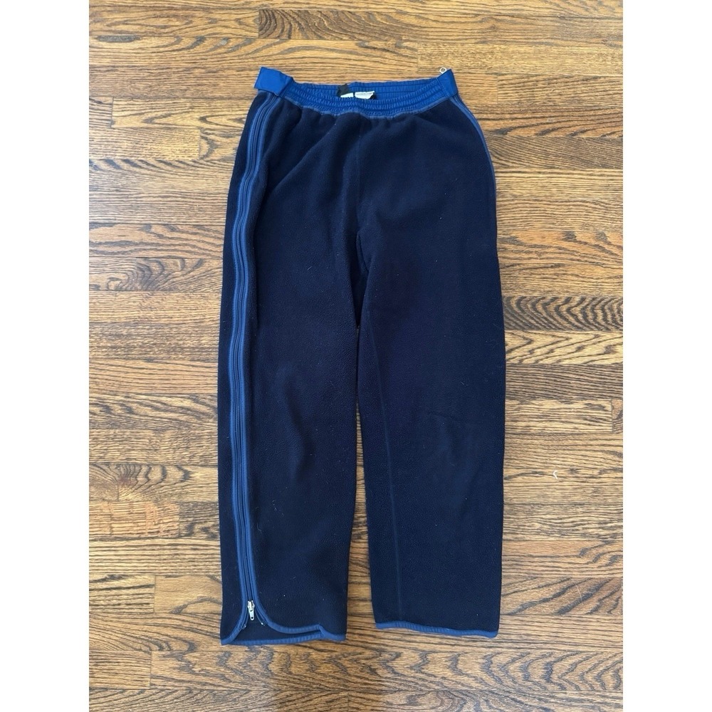 Vintage 90's Patagonia Full Side Zip Up Fleece Sweatpants - Small